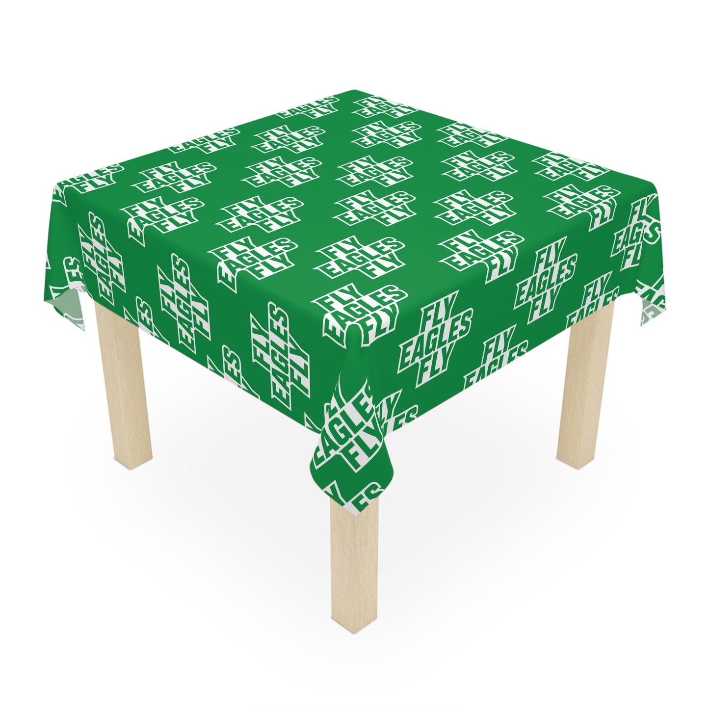 Fly Eagles Fly Washable Reusable Tablecloth