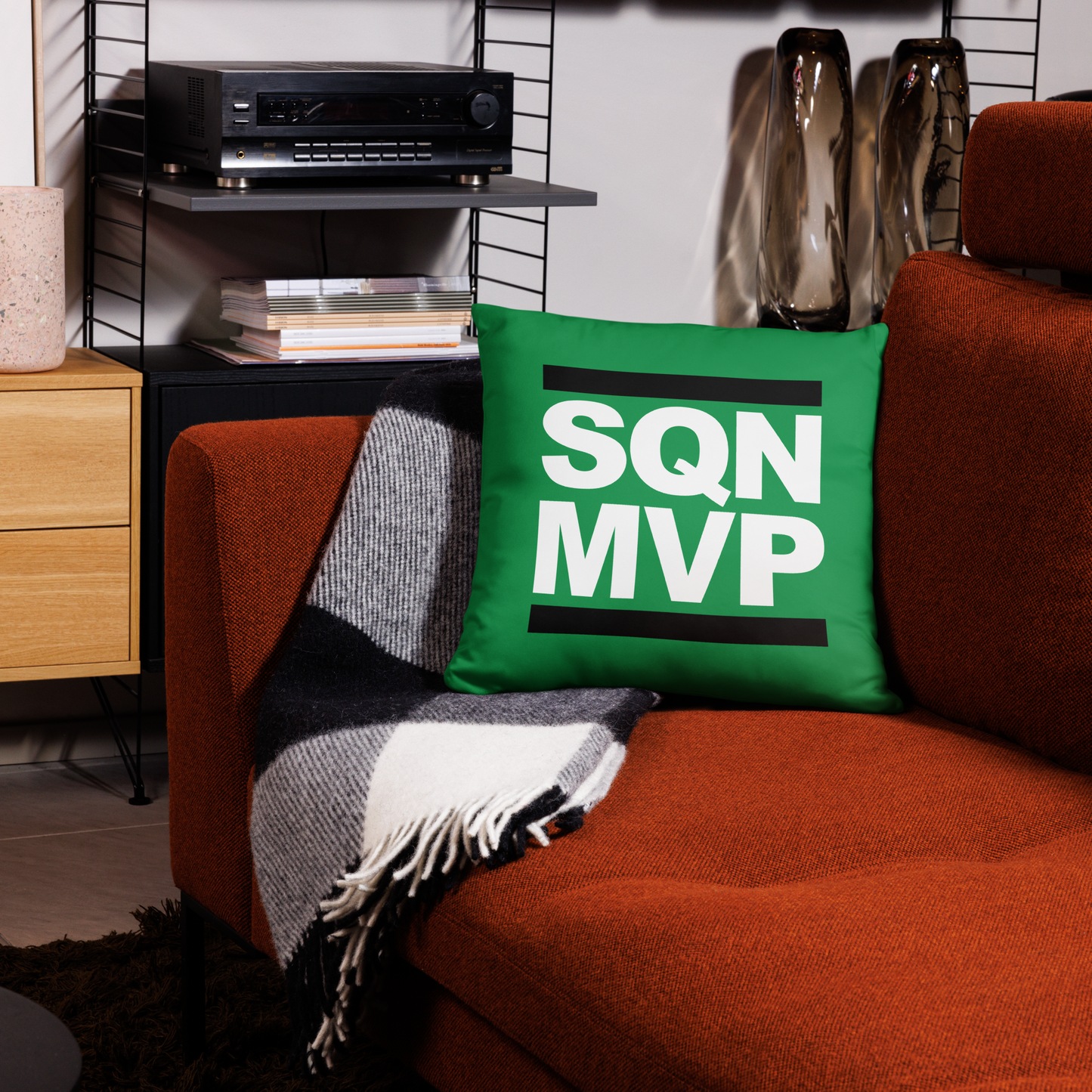 SQN MVP Throw Pillow