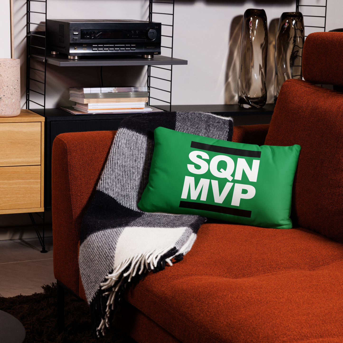 SQN MVP Throw Pillow