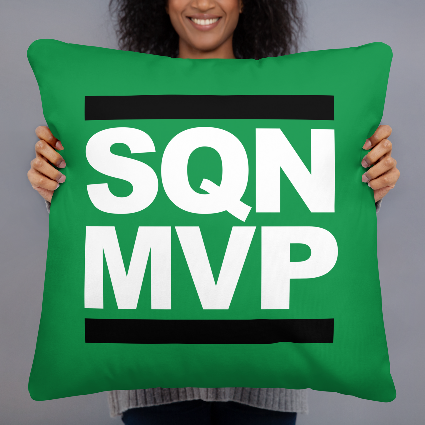 SQN MVP Throw Pillow
