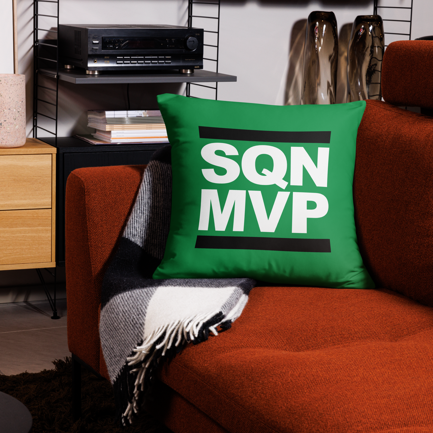 SQN MVP Throw Pillow