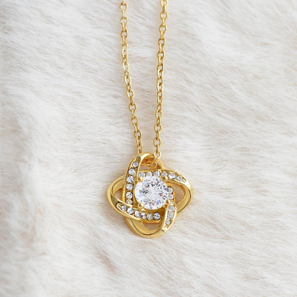 To My Wife - Love Knot Necklace