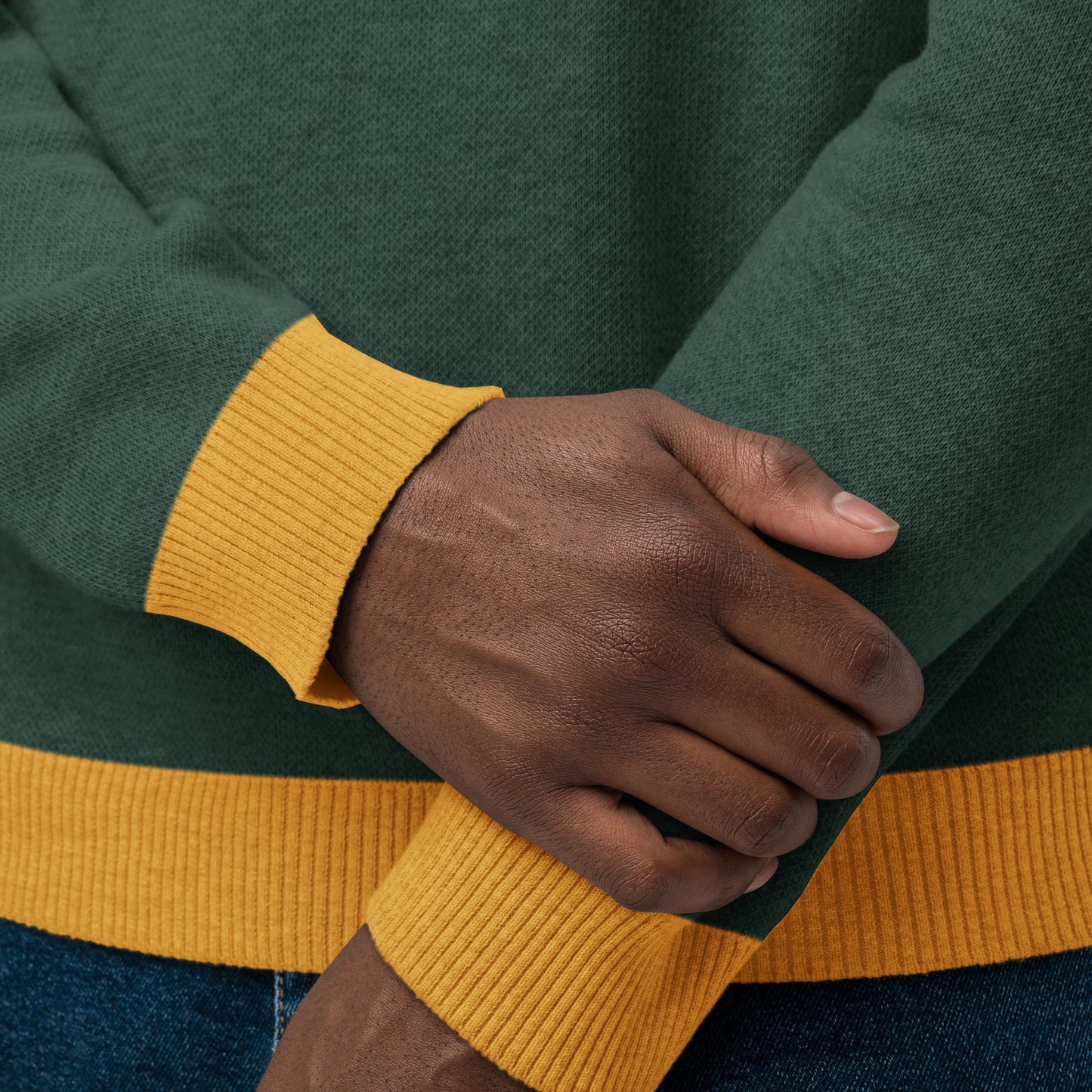 WIZOMANIA Knitted crew neck sweater