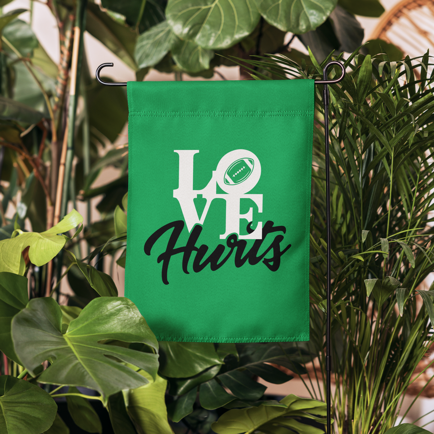 Garden Flag Love Hurts