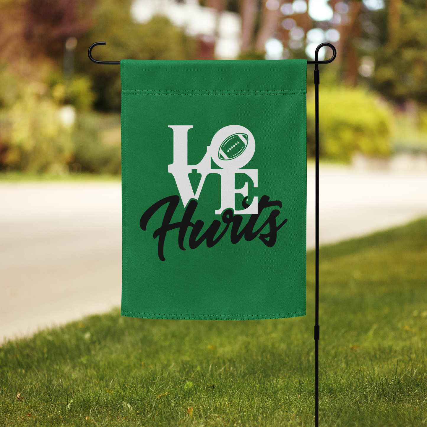 Garden Flag Love Hurts