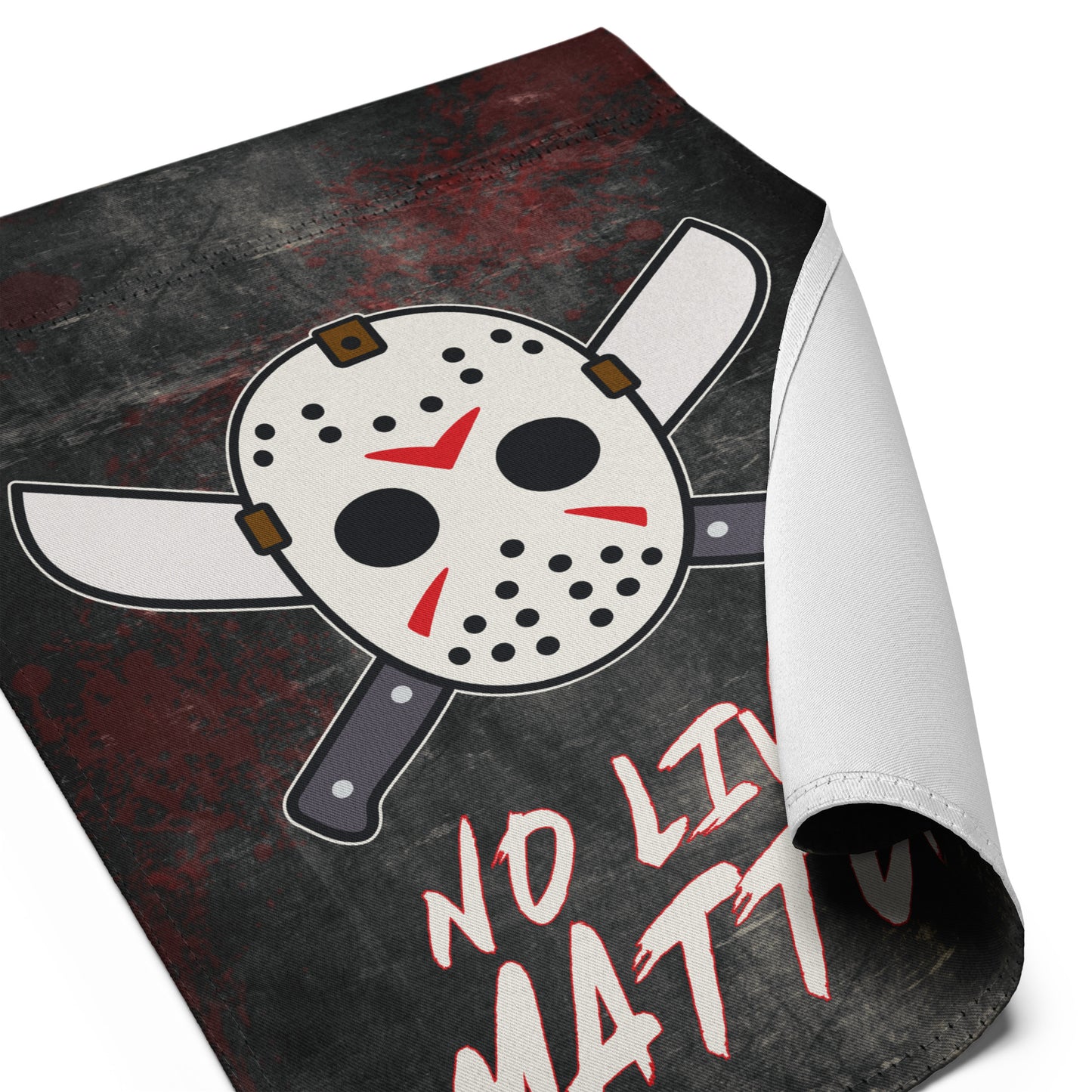 No Lives Matter Garden Flag – Horror Halloween Outdoor Décor