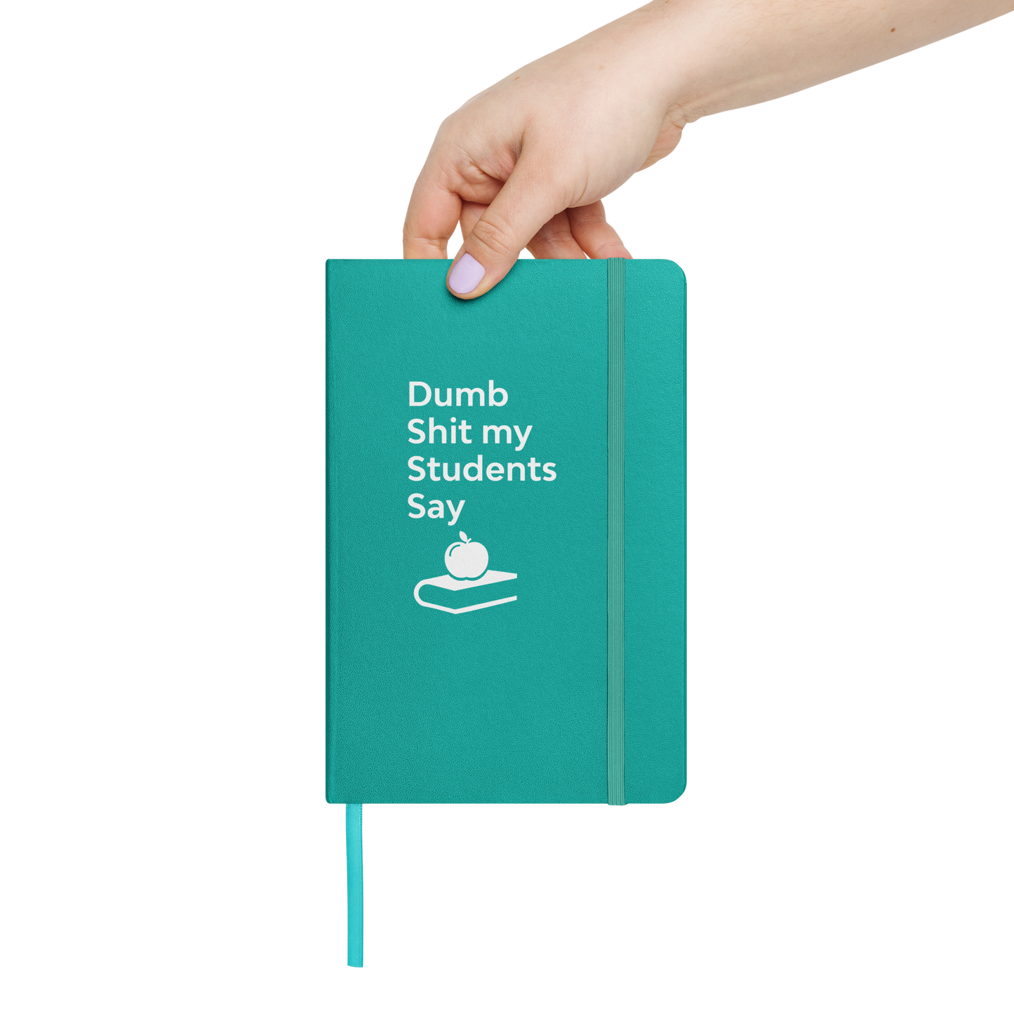 Things My Students Say Hardcover bound notebook with pocket