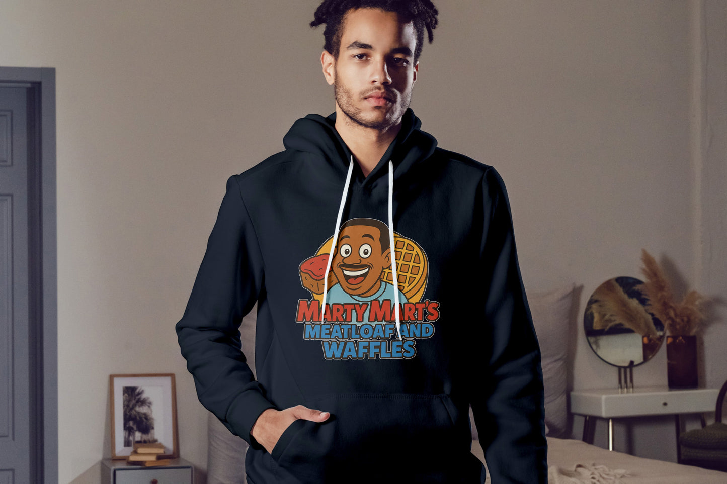 Marty Mart’s Meatloaf and Waffles Hoodie
