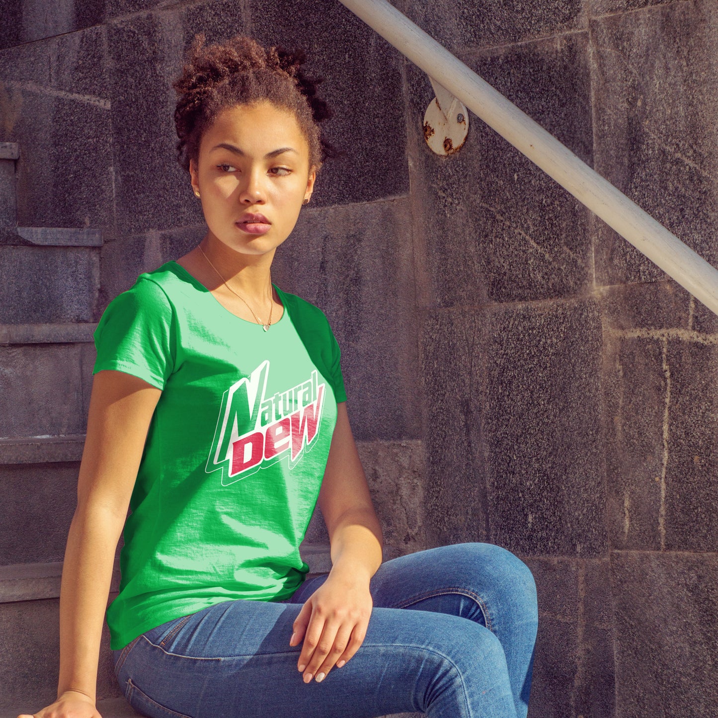Womens Natural Dew T-Shirt