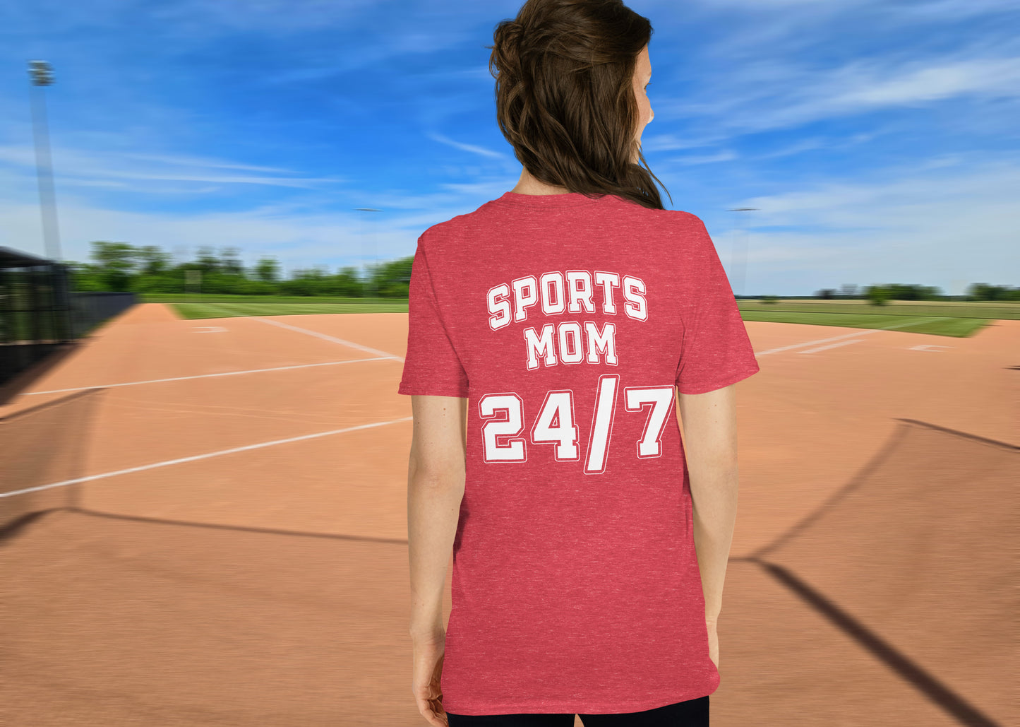 All Star Sports Mom 24-7 T-Shirt