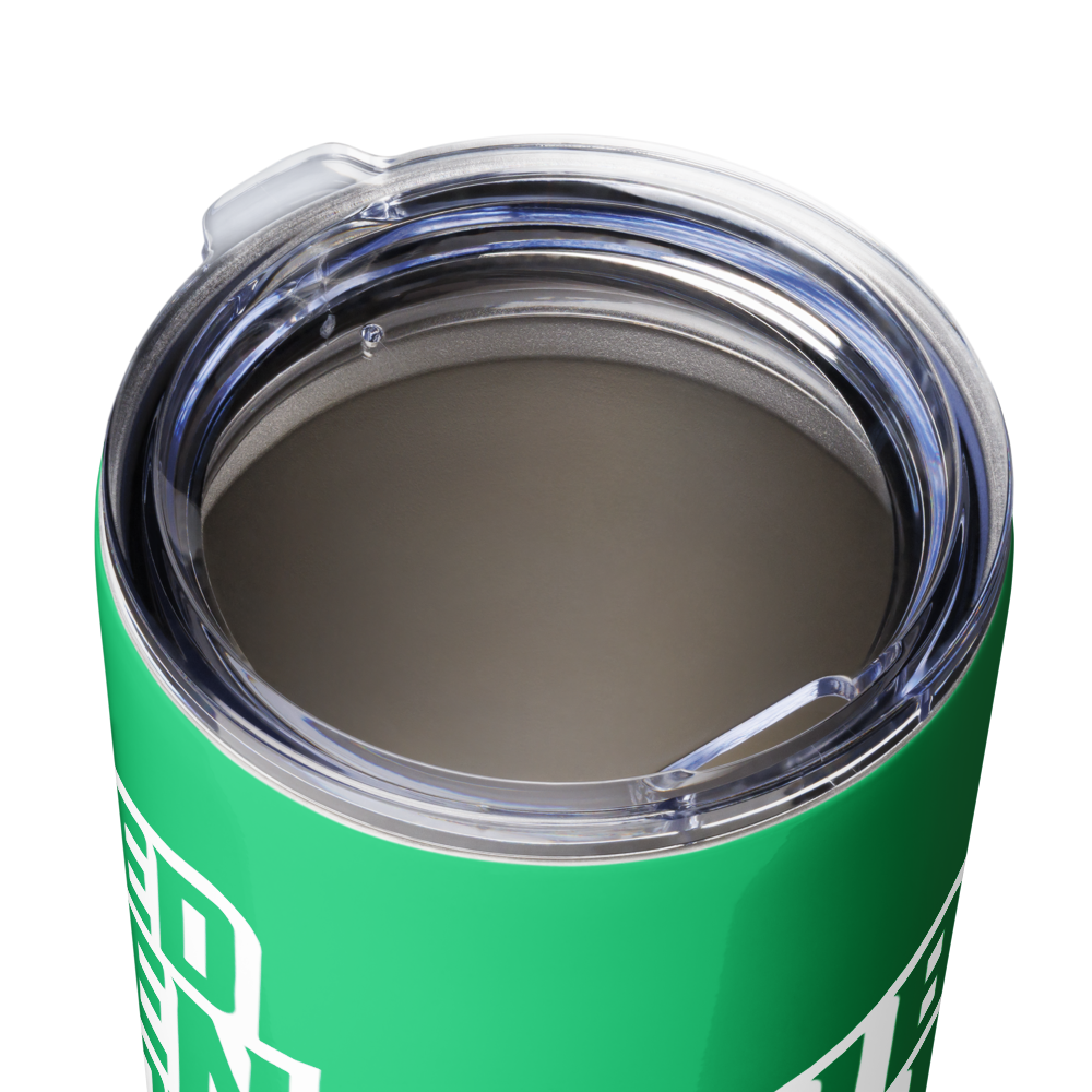 I Bleed Green Tapered Stainless Steel Tumbler