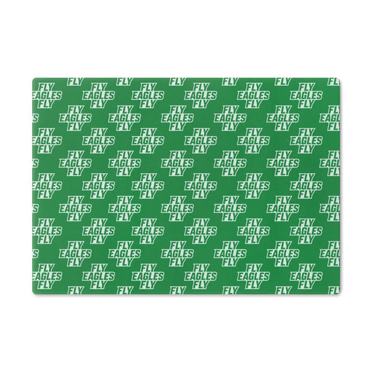 Fly Eagles Fly Tempered Glass Cutting Board