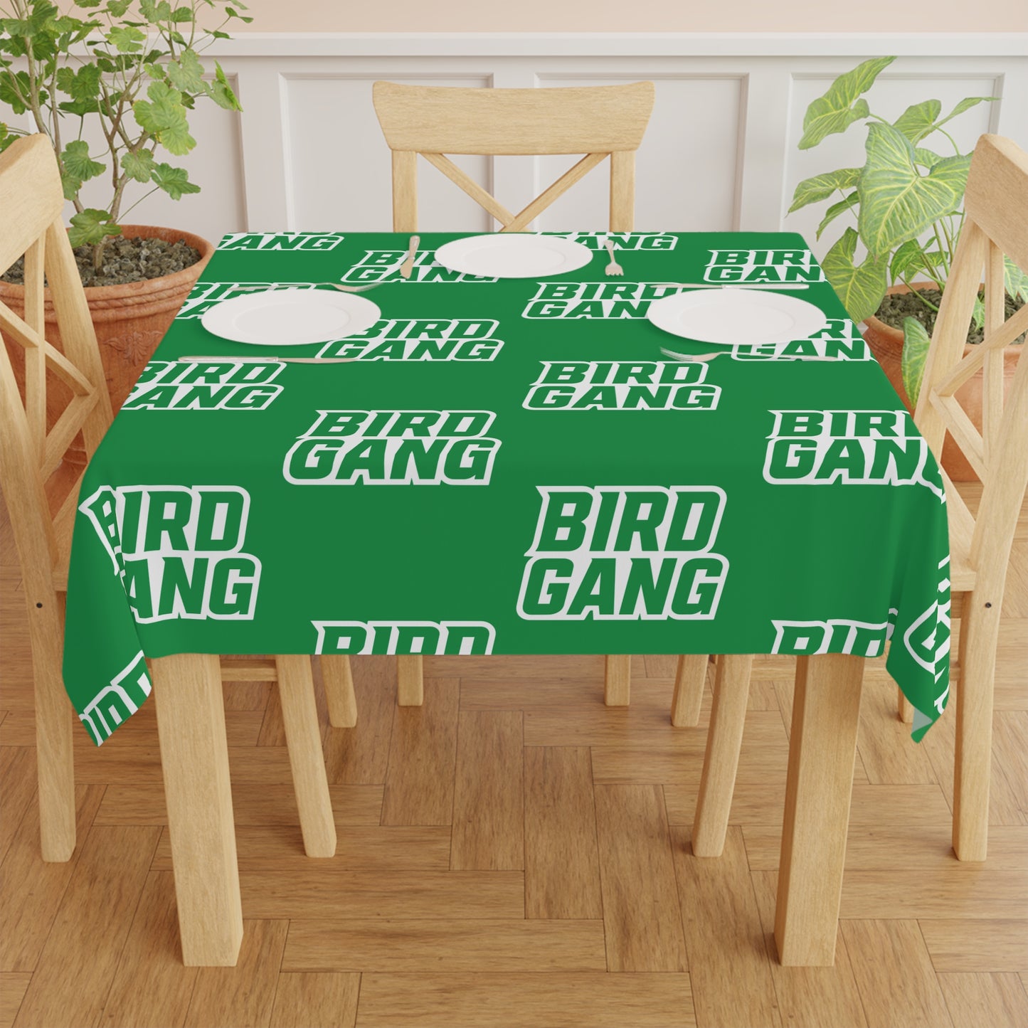 Bird Gang Washable Reusable Tablecloth