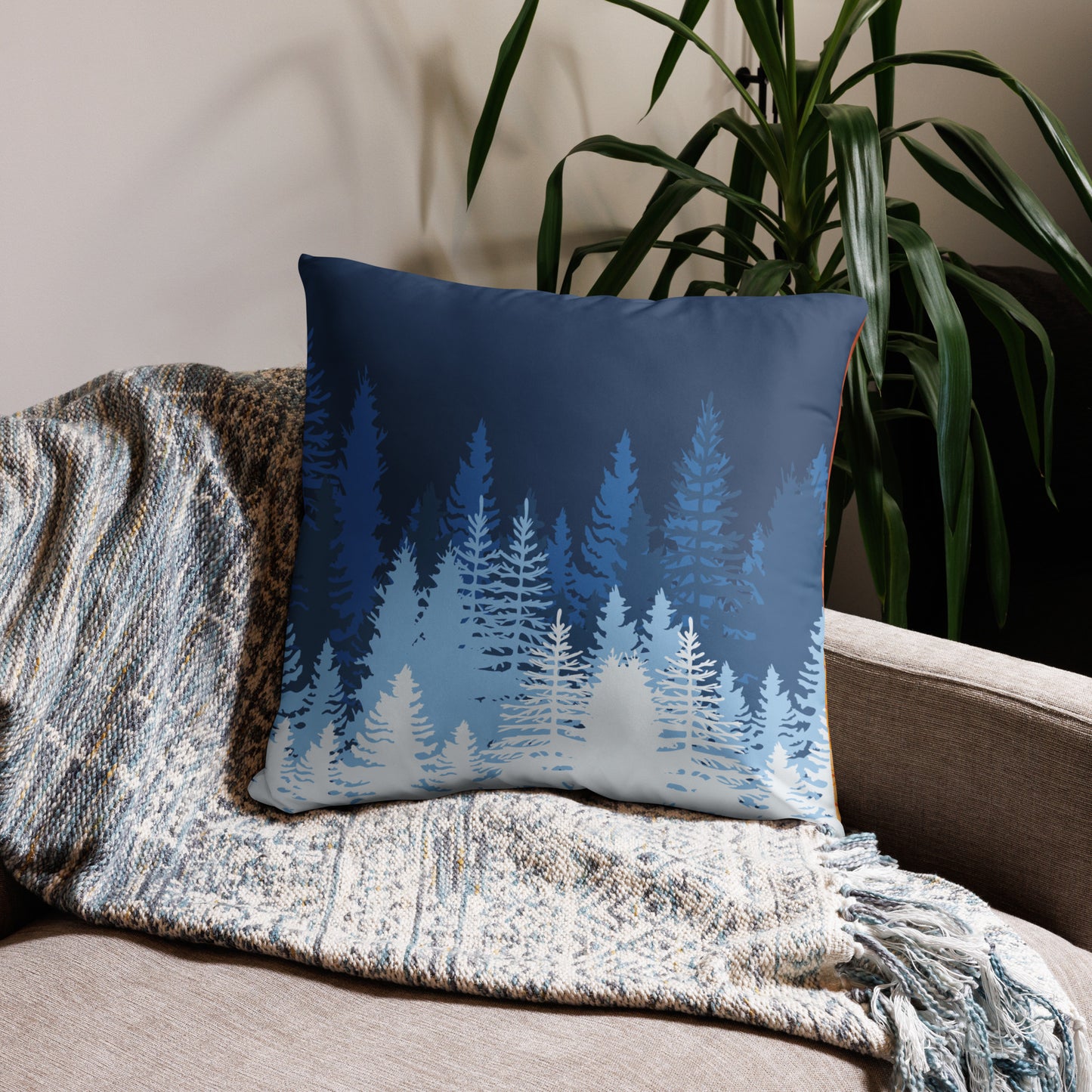 Reversible Fall & Winter Pillow – Seasonal Double-Sided Accent