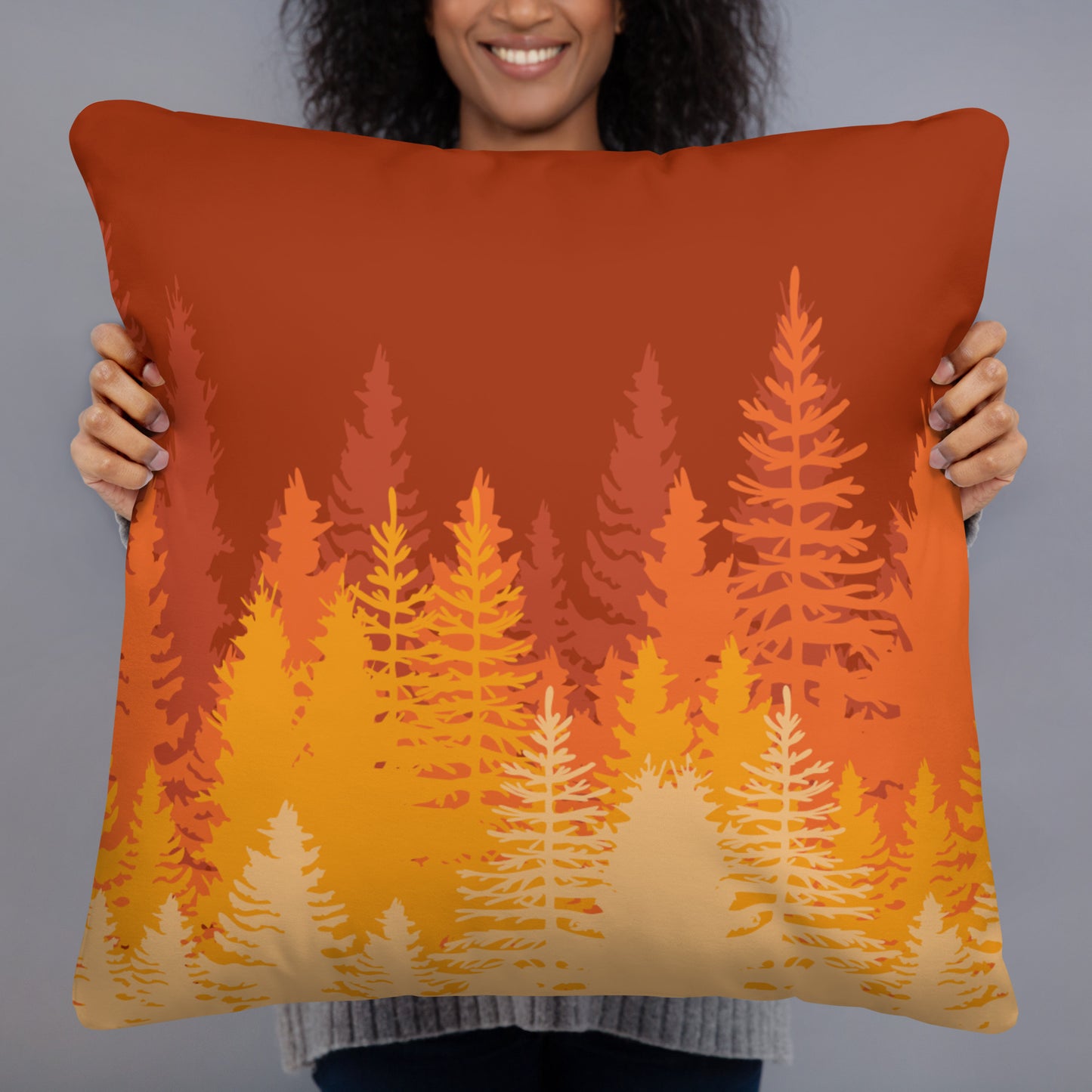 Reversible Fall & Winter Pillow – Seasonal Double-Sided Accent