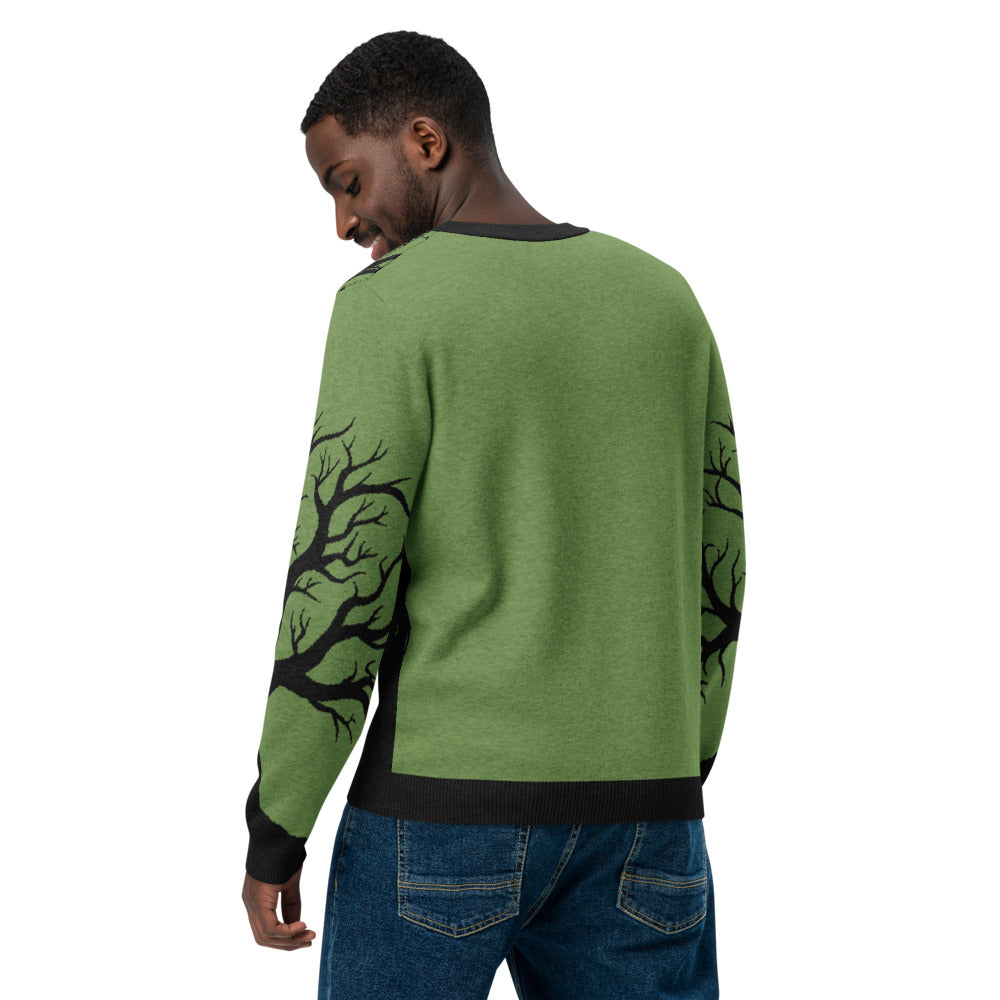 Look to the Western Sky Knitted Crew Neck Sweater