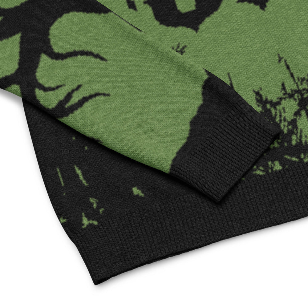 Look to the Western Sky Knitted Crew Neck Sweater