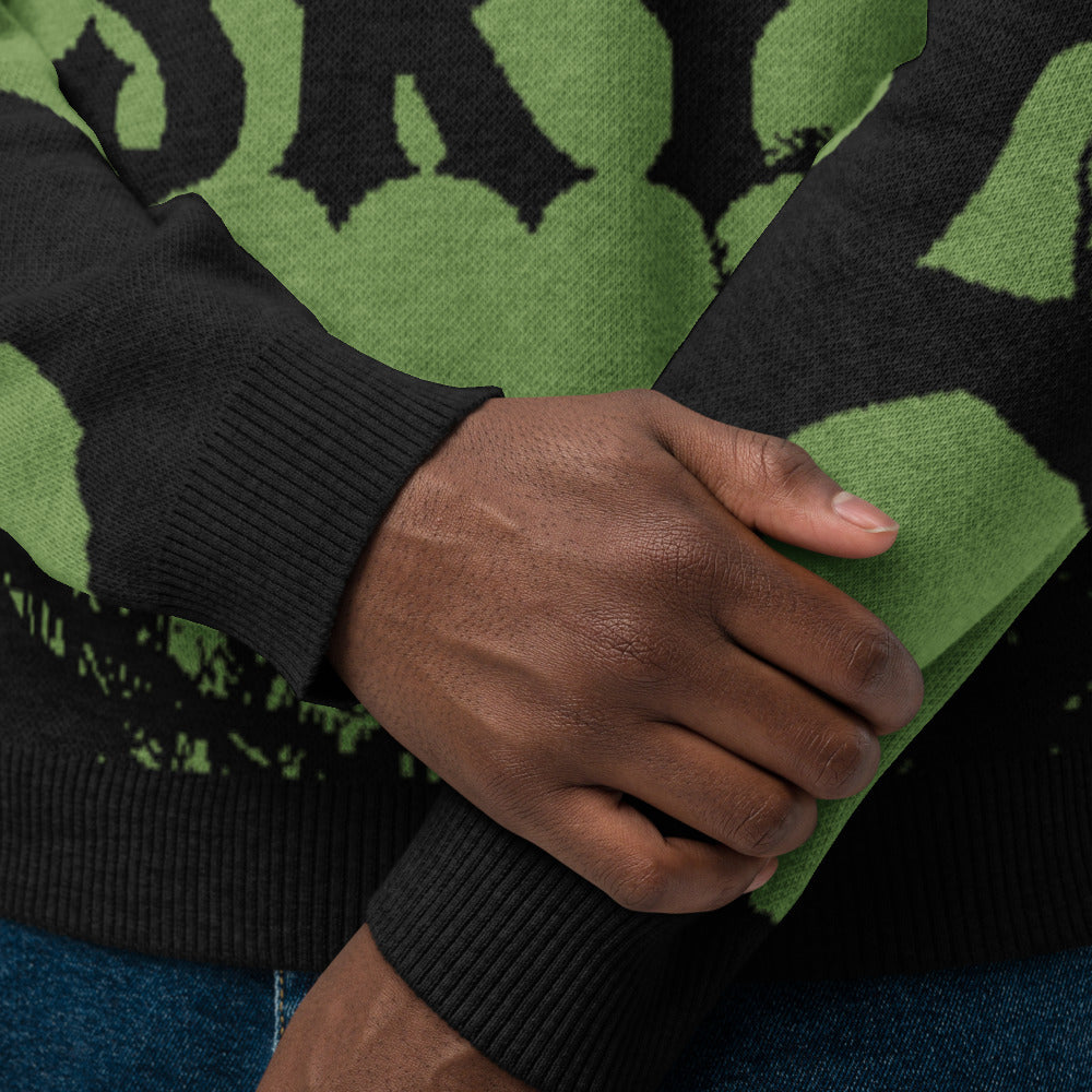 Look to the Western Sky Knitted Crew Neck Sweater