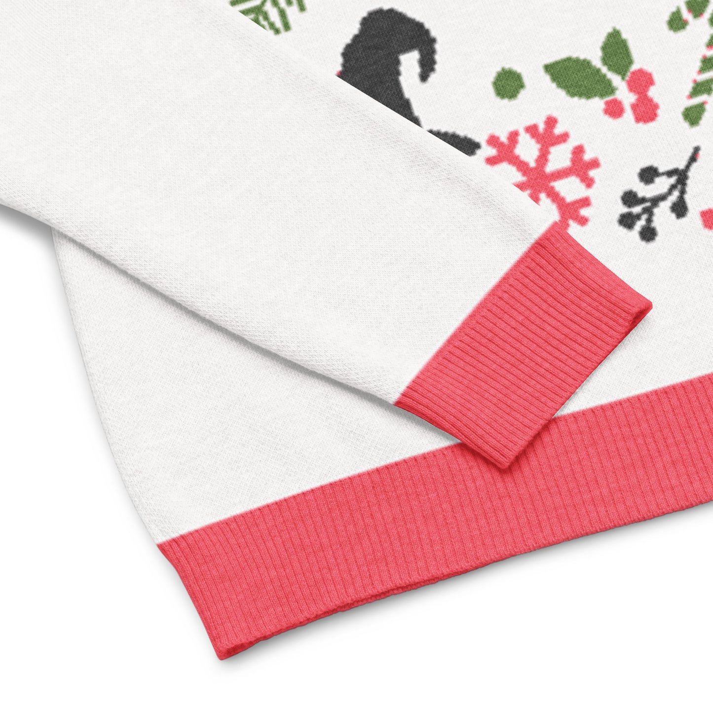 Naughty, Nice, Wicked Ugly Christmas Sweater Pink