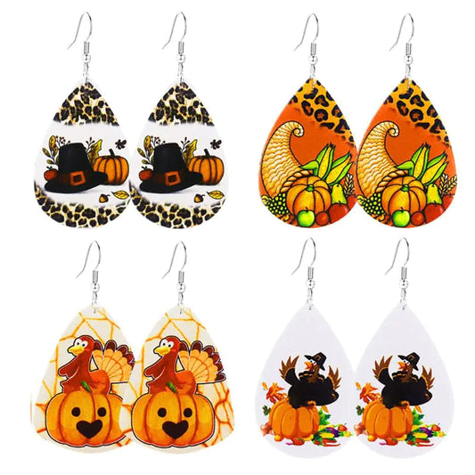 8PCS Fall Earrings for Women