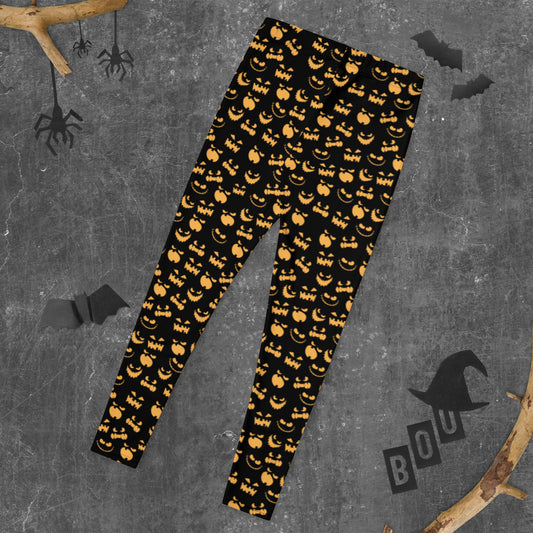 Pumpkin Face Leggings