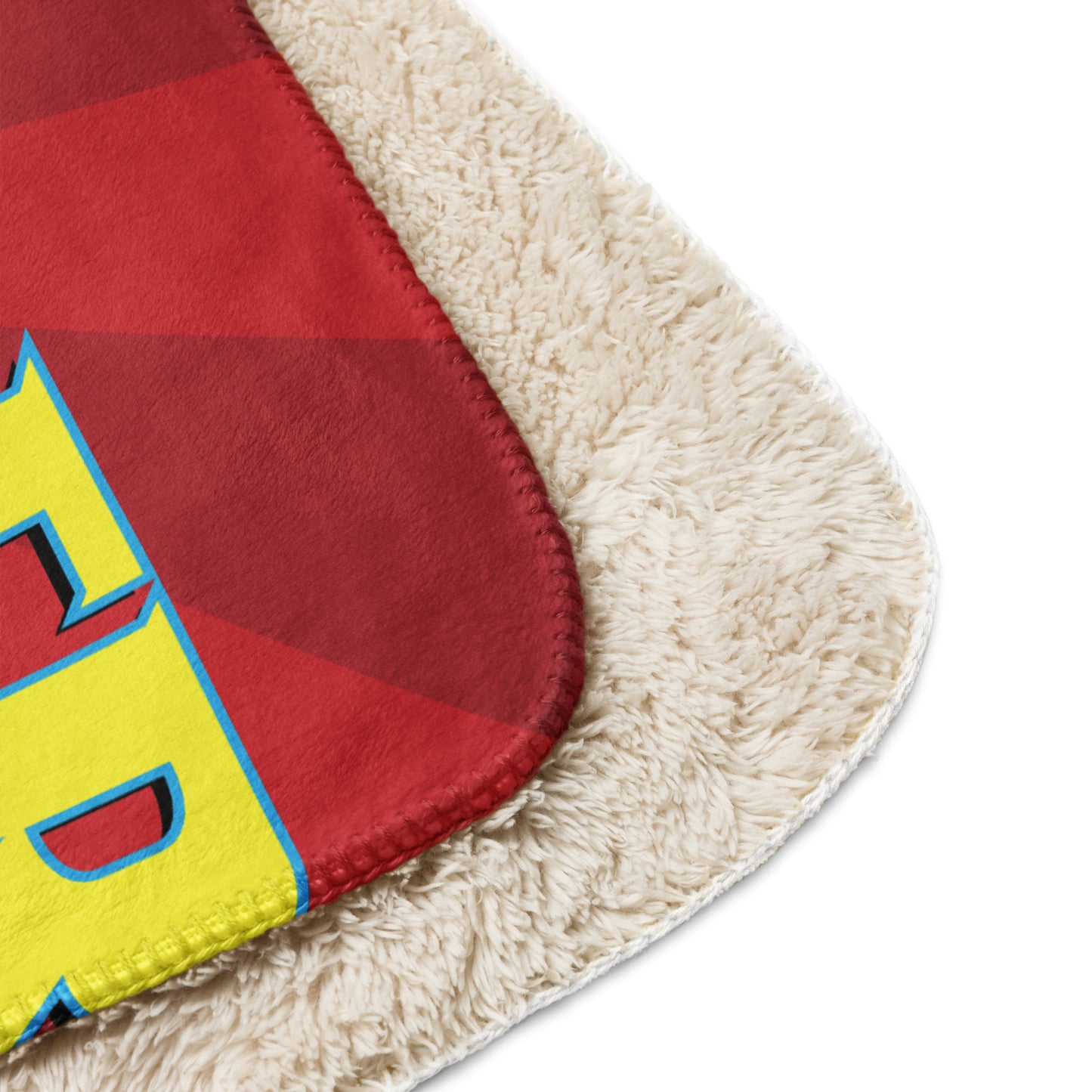 Wonder WomMom Sherpa blanket