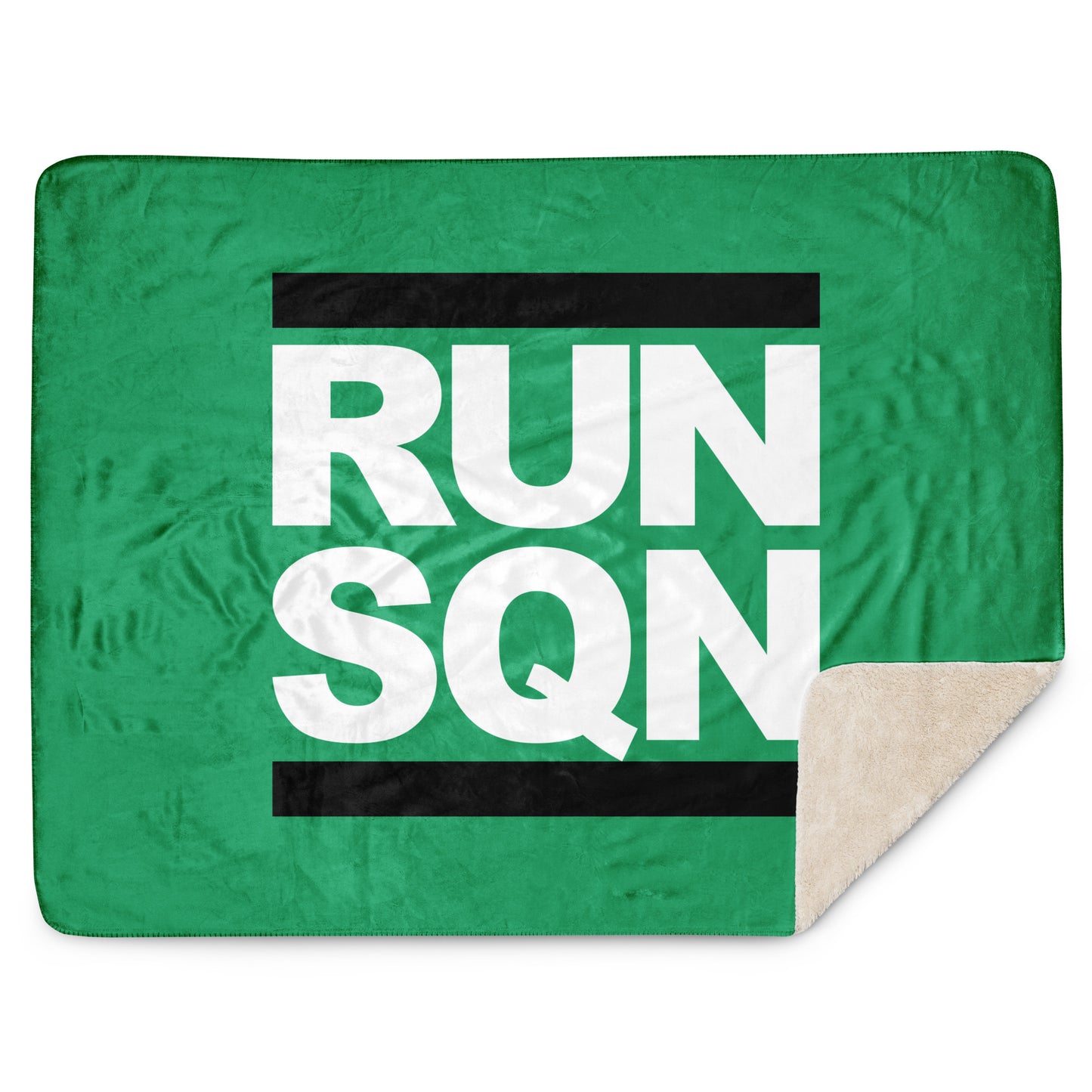 RUN SQN Sherpa blanket