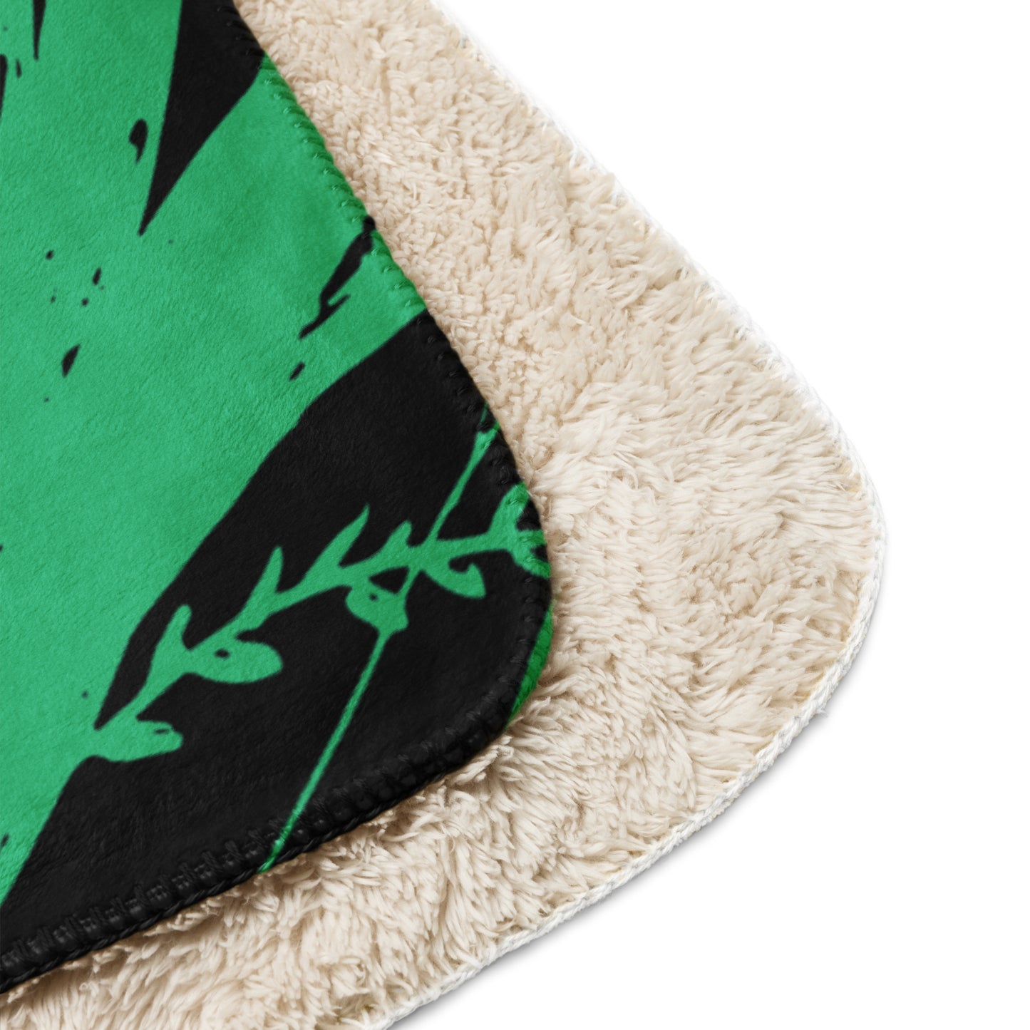 My Thoughts Have Been Replaced Sherpa Blanket